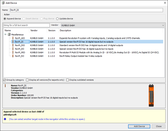 Add Expansion Module