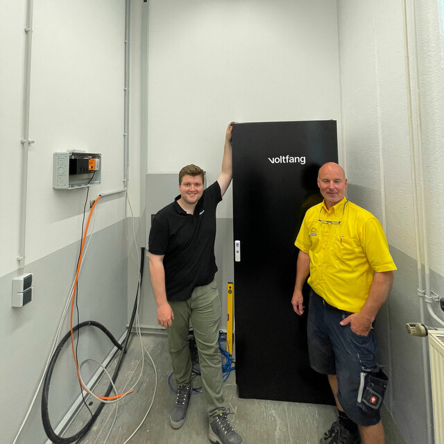 Voltfang'dan ticari enerji depolama sistemi.