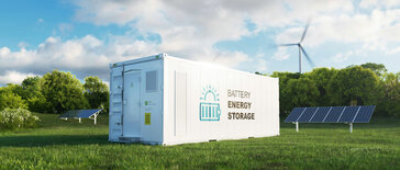 Symbolic image of battery storage