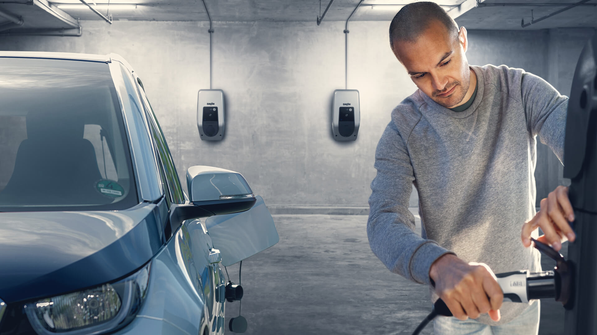 Smart Building Connectivity Platform – charging an electric vehicle