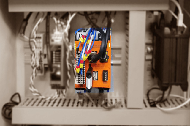 Installation of RevPi Connect and RevPi AIO in the control cabinet