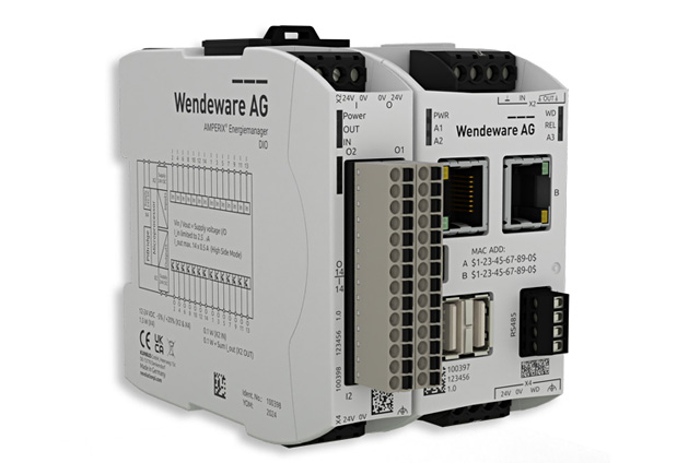 Illustration of RevPi Connect and RevPi DIO in a customized white label version